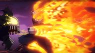 Endeavor is about to punch Hood as seen in anime (Image credit: Studio Bones)
